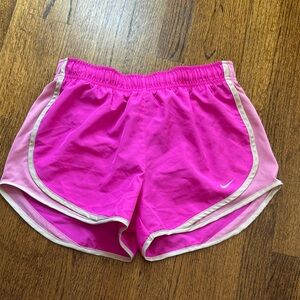 Nike Women's Vibrant Pink Athletic Shorts